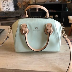 Mint green Kate spade purse